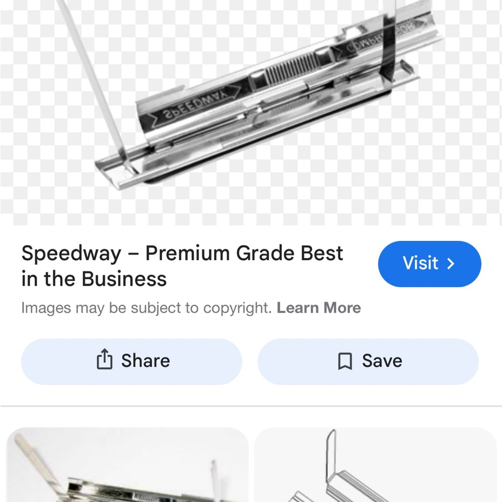 Vintage Speedway File Fastener - Picture 5 of 5
